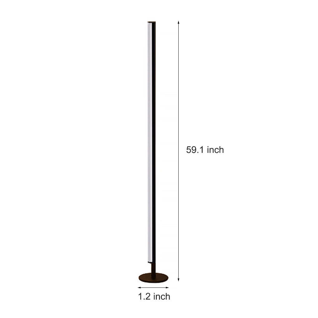 Minimalist Modern Strip LED Accent Floor Lamp-Lighom