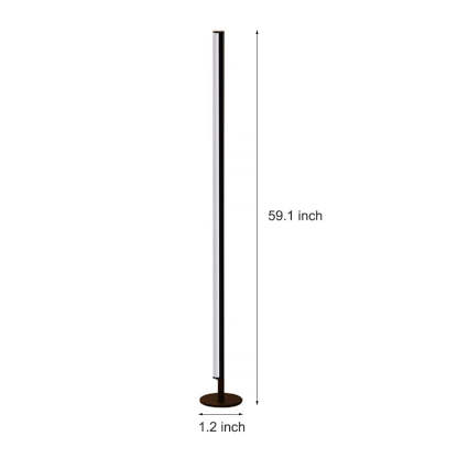 Minimalist Modern Strip LED Accent Floor Lamp-Lighom