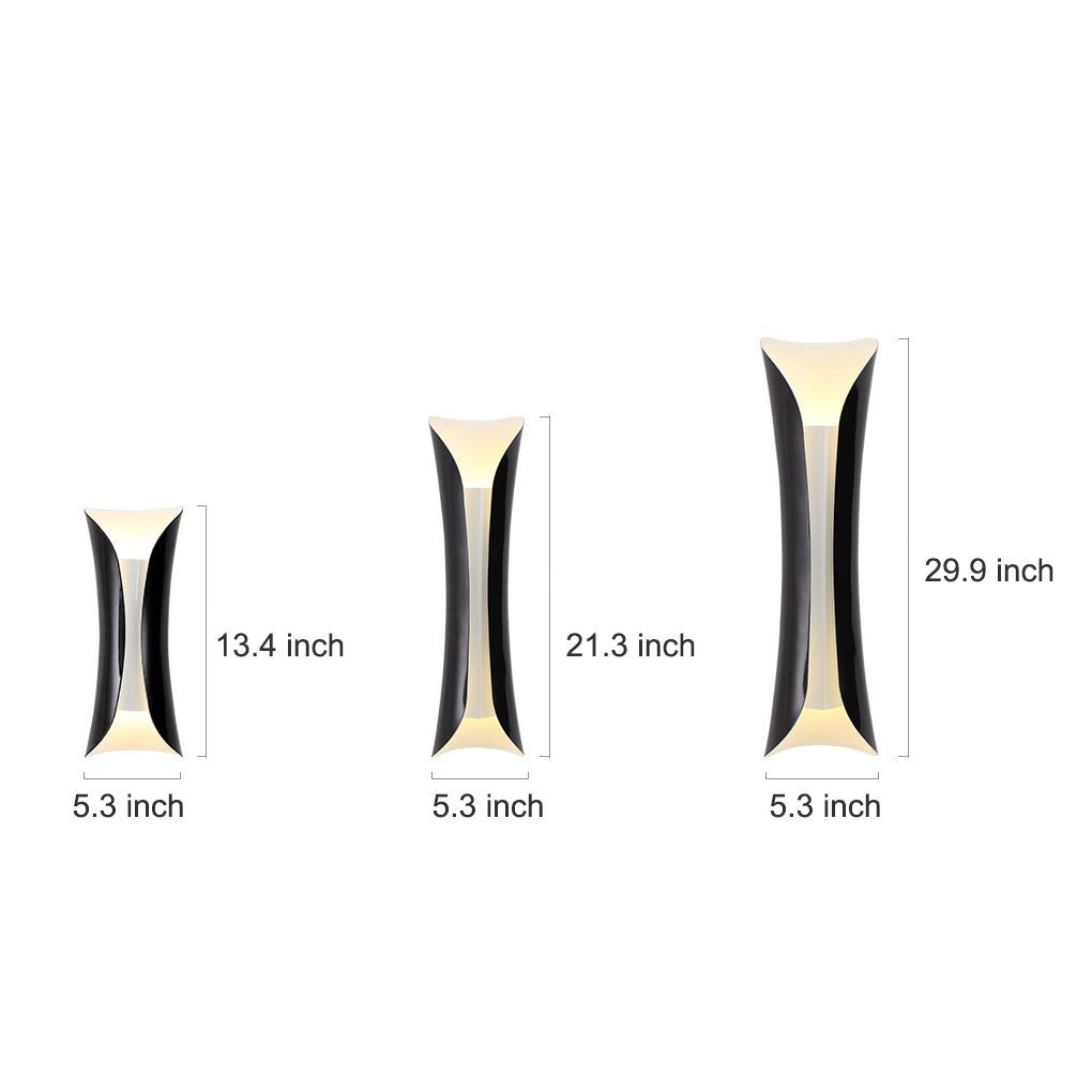 Nordic Minimalist Strip LED Bedside Corridor Wall Sconce