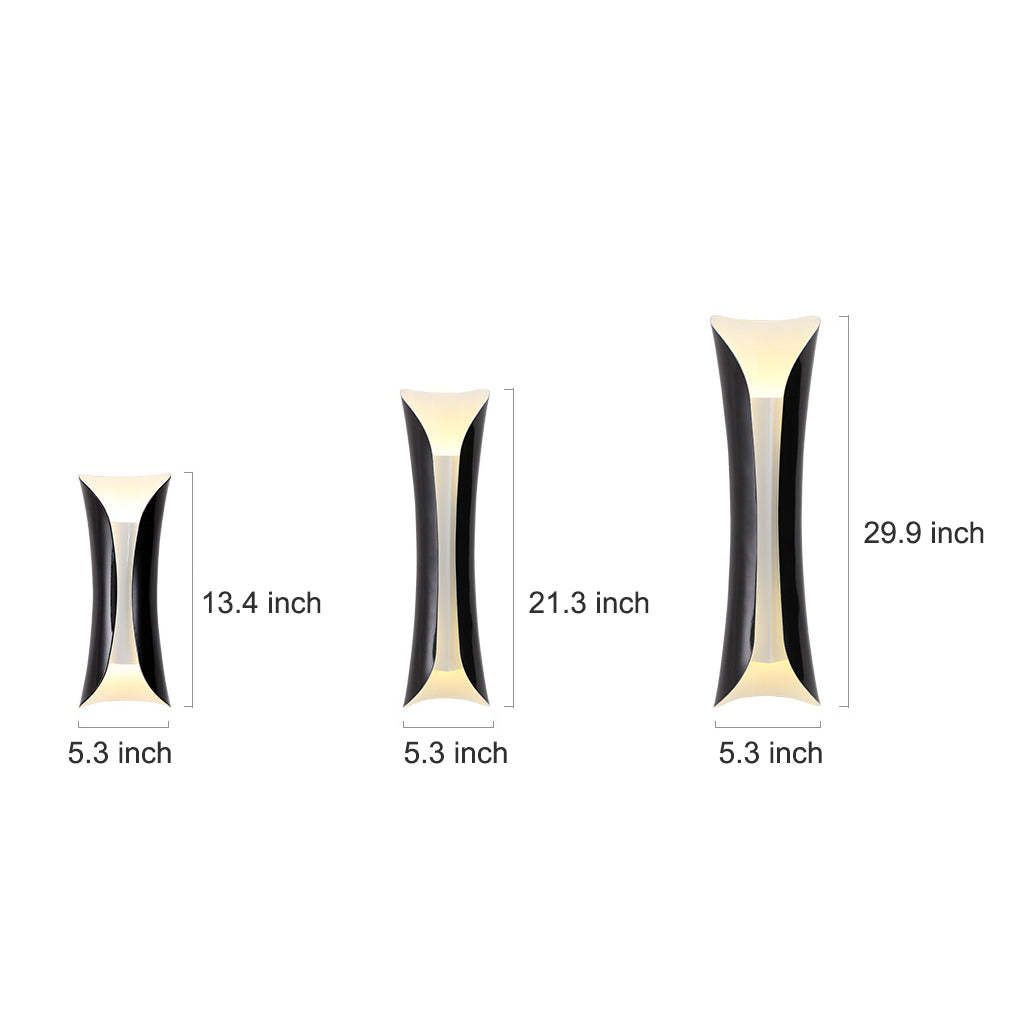 Nordic Minimalist Strip LED Bedside Corridor Wall Sconce