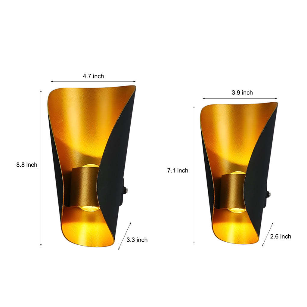 Unique Creative Up and Down Lights Outdoor Wall Lights Waterproof Wall Sconces Wall Lamp-Lighom