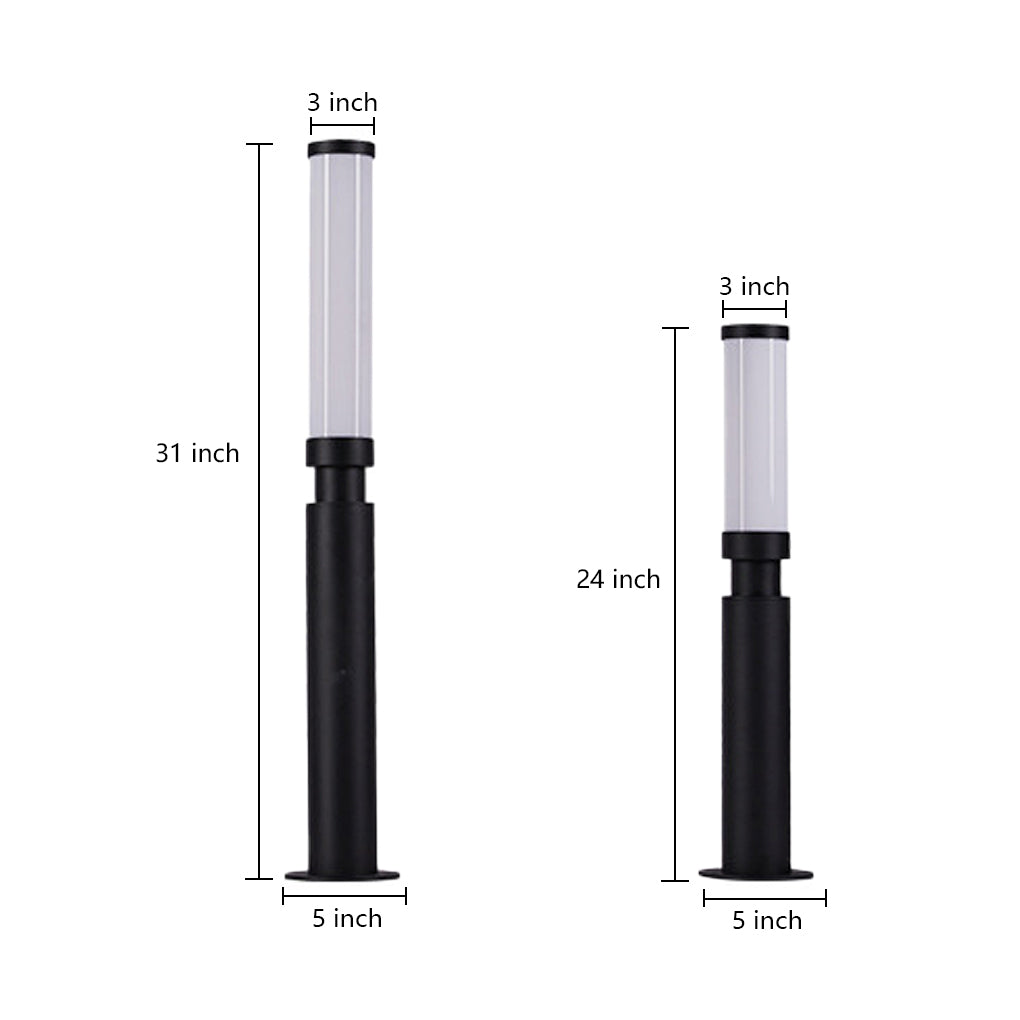 Modern Creative Outdoor Lights Bollard Lights LED Waterproof Garden Lights Pathway Lights-Lighom
