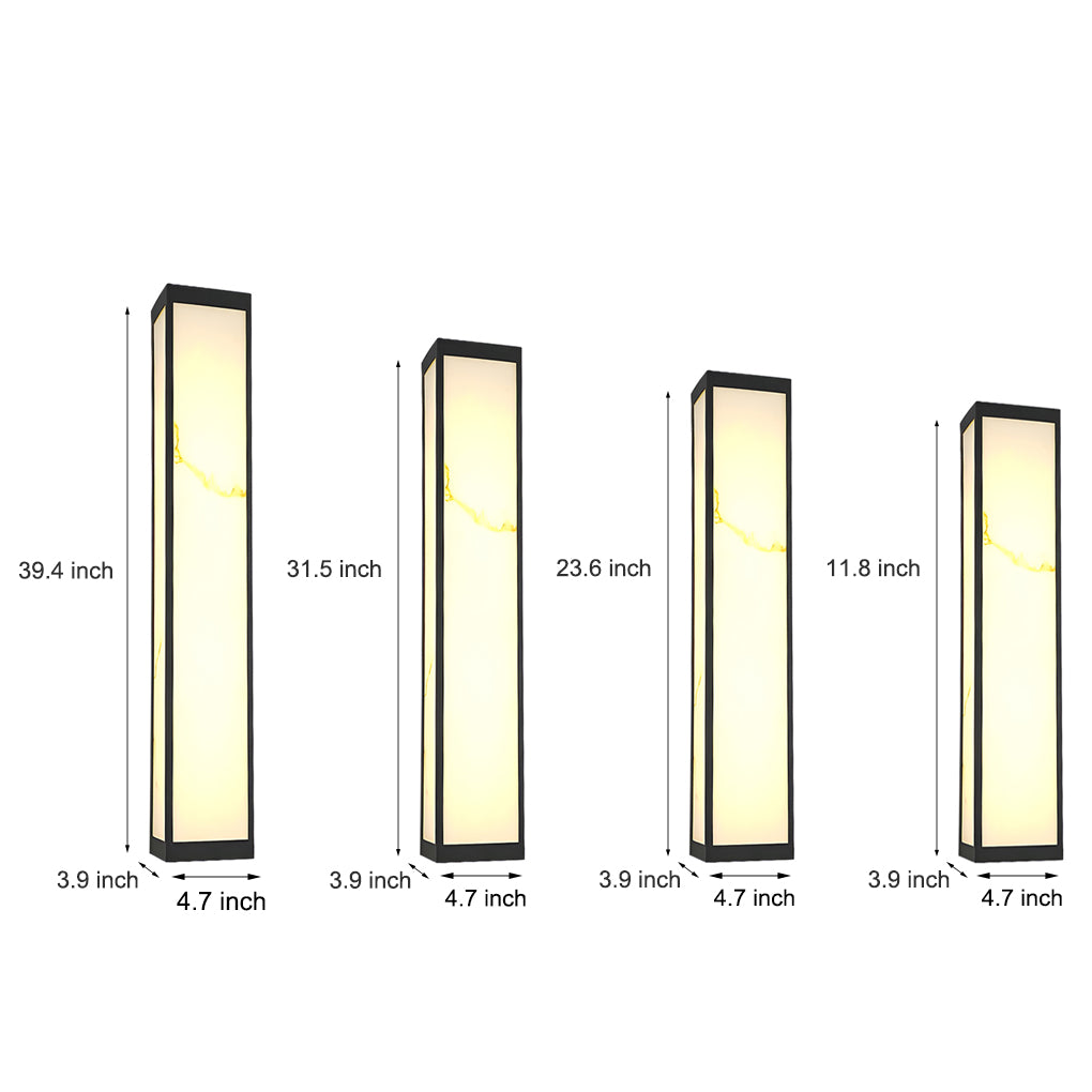 Rectangle Outdoor Wall Lights LED Wall Lamp Wall Sconce Lighting Wall Mounted Lights-Lighom