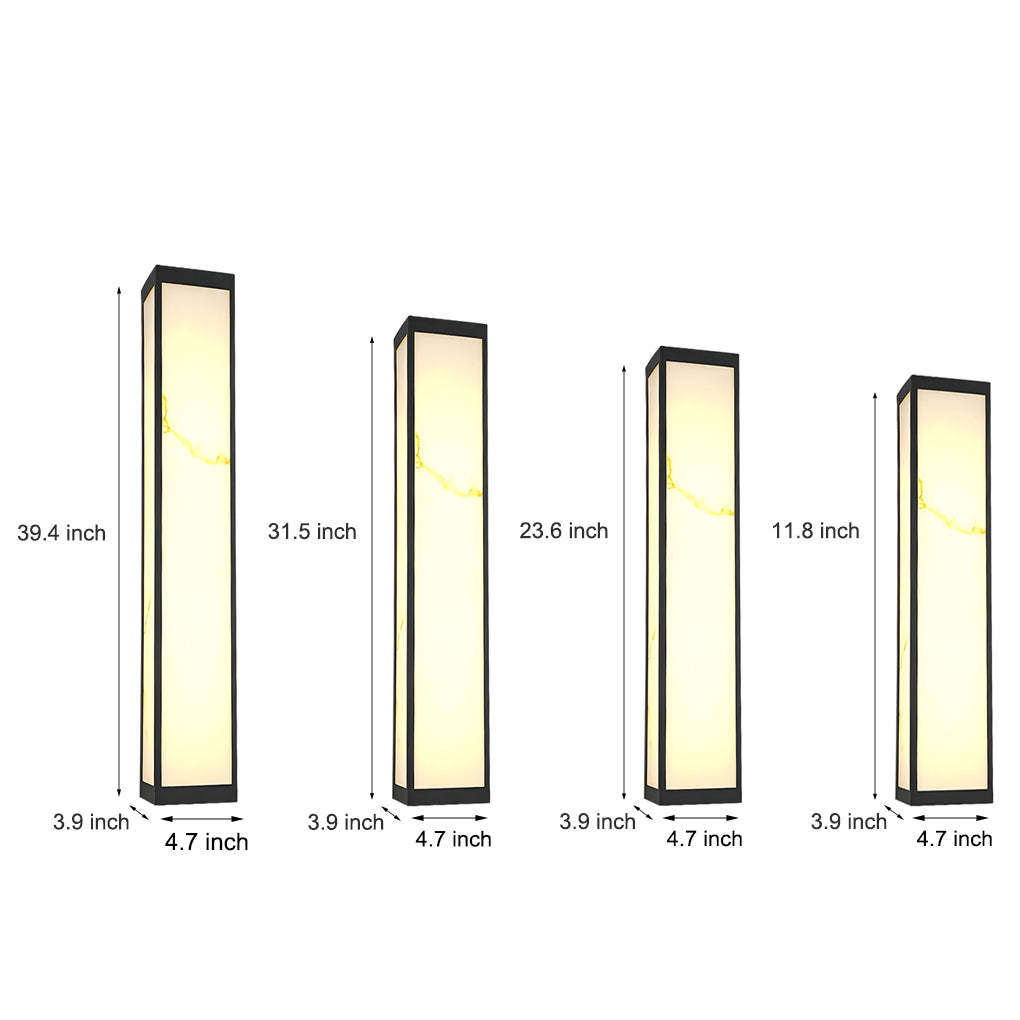 Rectangle Outdoor Wall Lights LED Wall Lamp Wall Sconce Lighting Wall Mounted Lights-Lighom