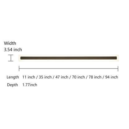 Modern Outdoor Wall Lights Fixture Wall Lamp Waterproof Wall Sconce Lighting-Lighom