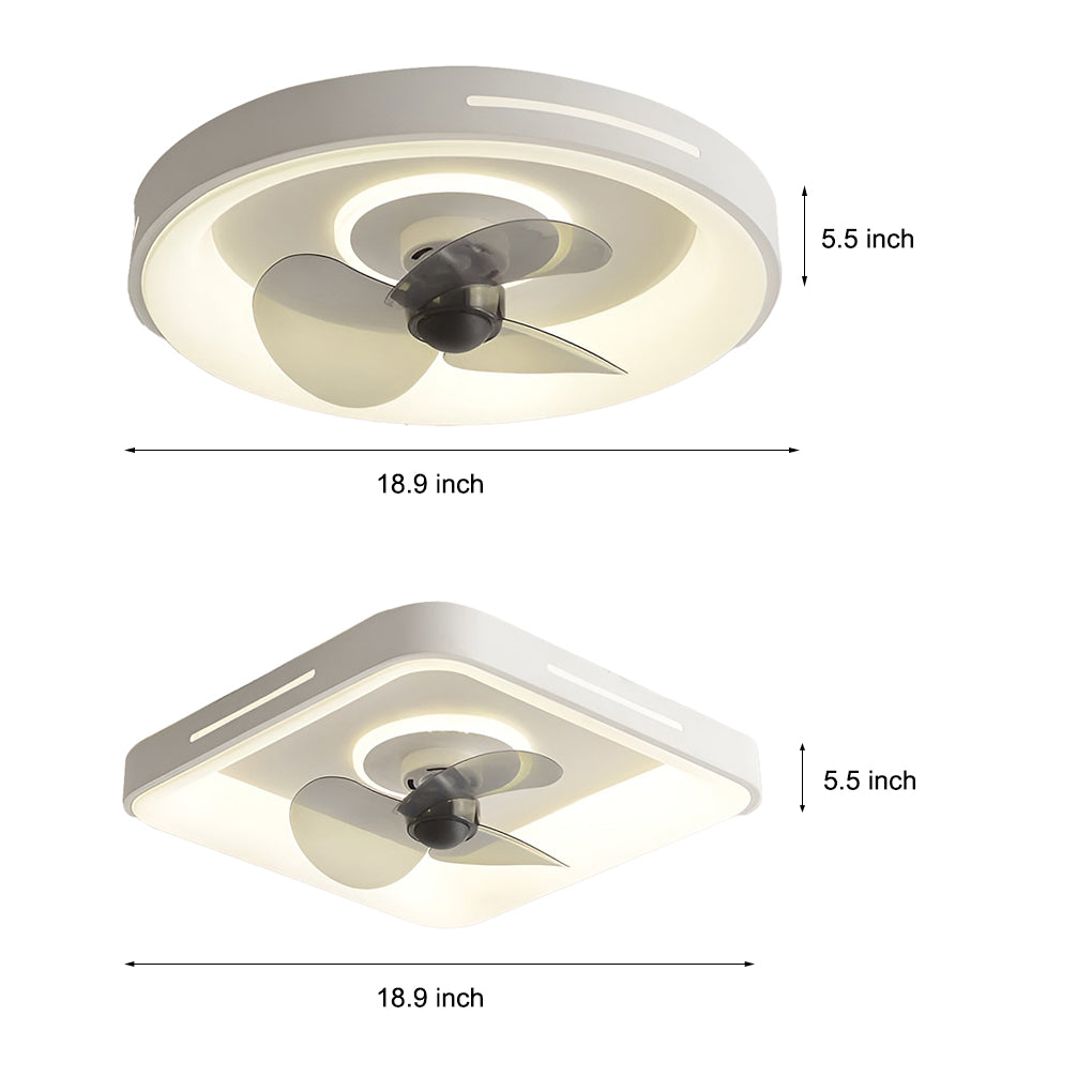 Nordic Inverter Ultra-Thin Silent Intelligent Ceiling Fan