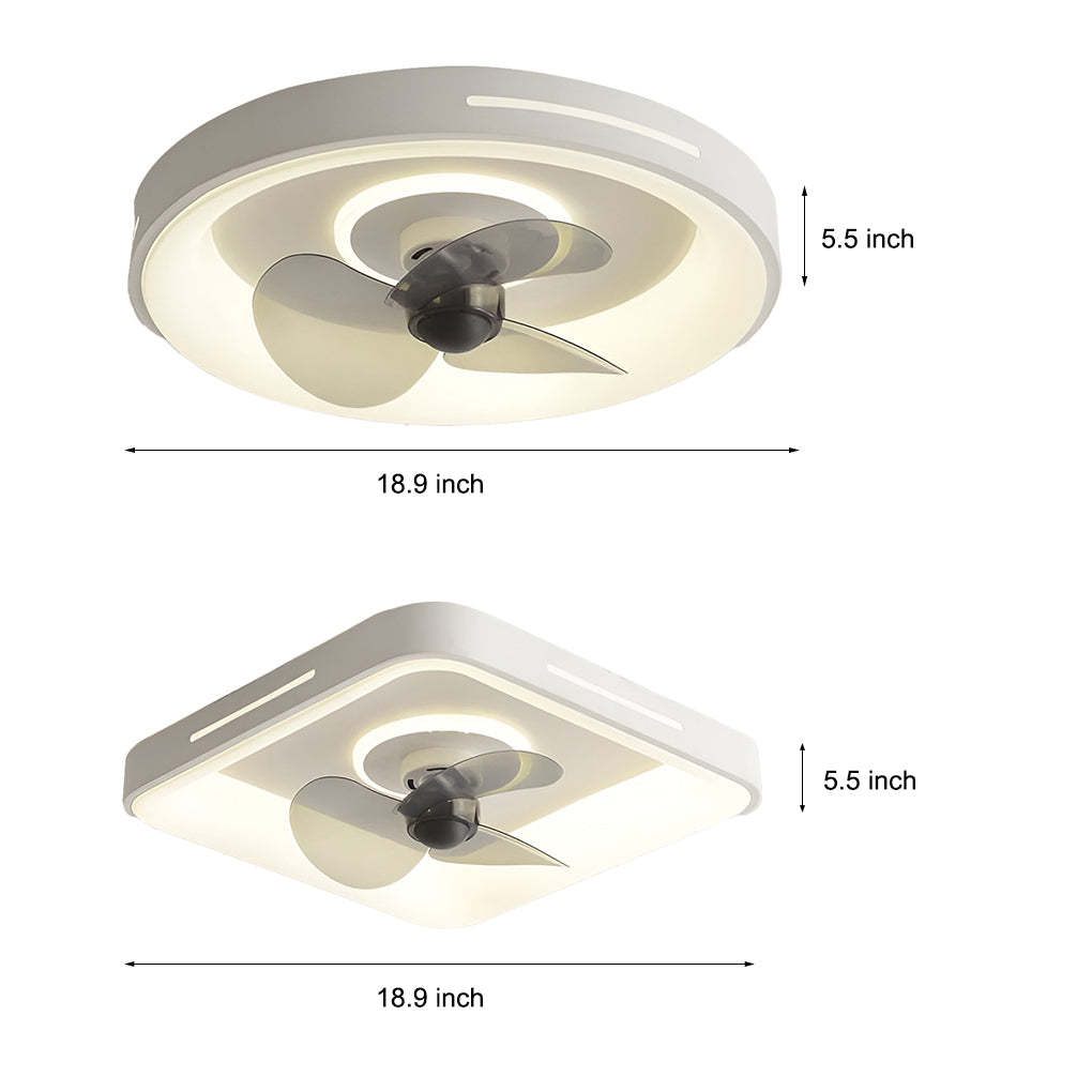 Nordic Inverter Ultra-Thin Silent Intelligent Ceiling Fan