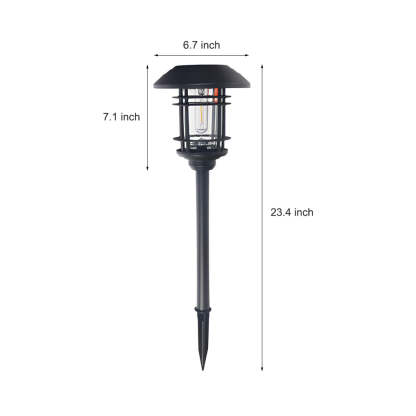 Solar Outdoor Lights Garden Lights LED Post Lights Landscape Lighting Pathway Lights-Lighom