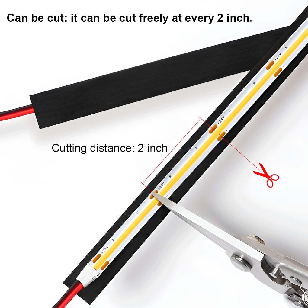 Rotatable Intelligent Dimming COB Modern LED Strip Lights Linear Light-Lighom