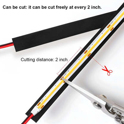 Rotatable Intelligent Dimming COB Modern LED Strip Lights Linear Light-Lighom