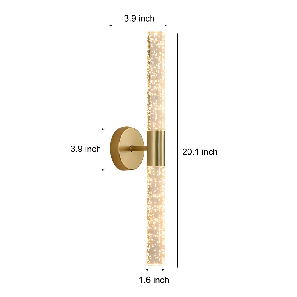 Minimalist Strip LED Nordic Wall Lamp Wall Sconce Lighting Wall Light Fixture-Lighom