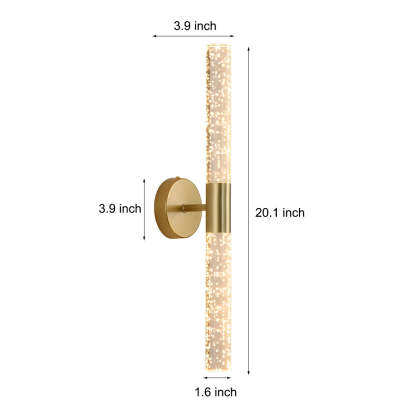 Minimalist Strip LED Nordic Wall Lamp Wall Sconce Lighting Wall Light Fixture-Lighom