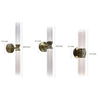 Minimalist Strip Three Step Dimming Light LED Modern Wall Sconces Lighting-Lighom
