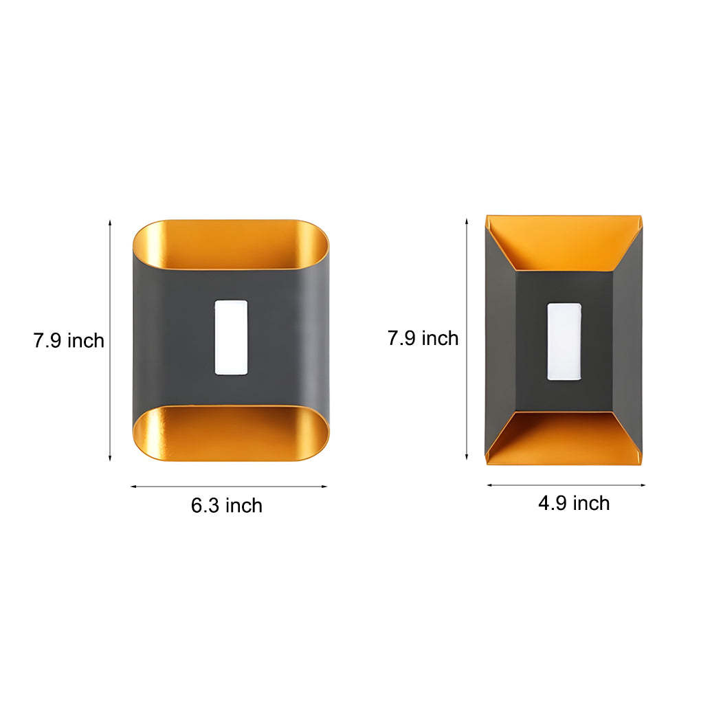 Waterproof LED Up and Down Lights Modern Wall Lamp Wall Sconce Lighting-Lighom
