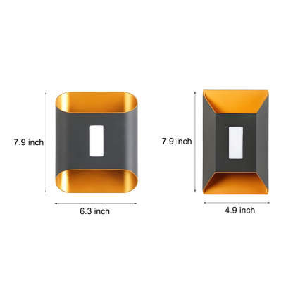 Waterproof LED Up and Down Lights Modern Wall Lamp Wall Sconce Lighting-Lighom