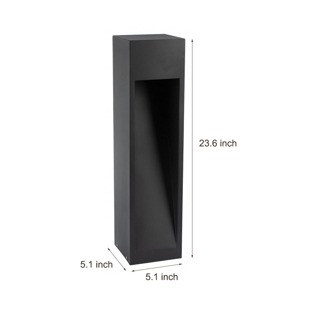 Industrial Rectangular LED Pathway Light 5W Waterproof Fixture with Open Slide Illumination-Lighom
