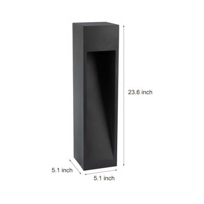 Industrial Rectangular LED Pathway Light 5W Waterproof Fixture with Open Slide Illumination-Lighom