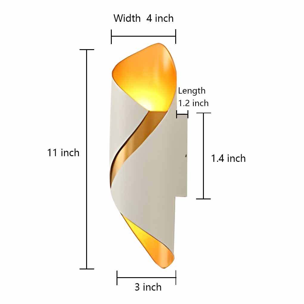 Outdoor LED Up and Down Light Waterproof Modern Wall Sconce Lighting-Lighom