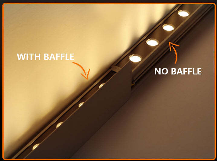 Linear Up LED Outdoor Wall Washer Lights Wall Landscape Lamp with Baffle-Lighom