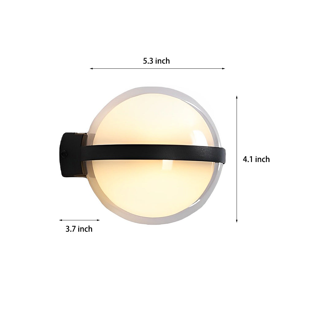 Creative Round Up and Down Light LED Waterproof Outdoor Wall Lamp-Lighom