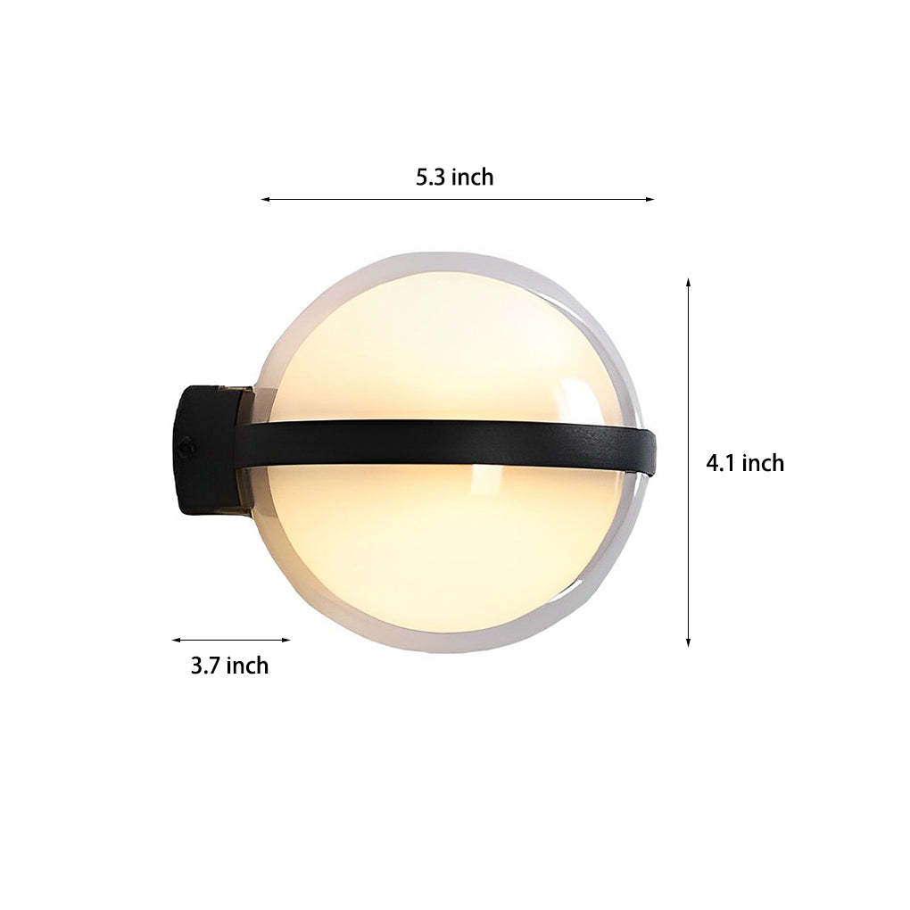 Creative Round Up and Down Light LED Waterproof Outdoor Wall Lamp-Lighom