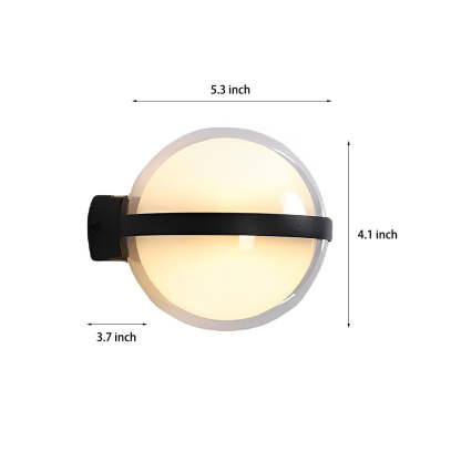 Creative Round Up and Down Light LED Waterproof Outdoor Wall Lamp-Lighom