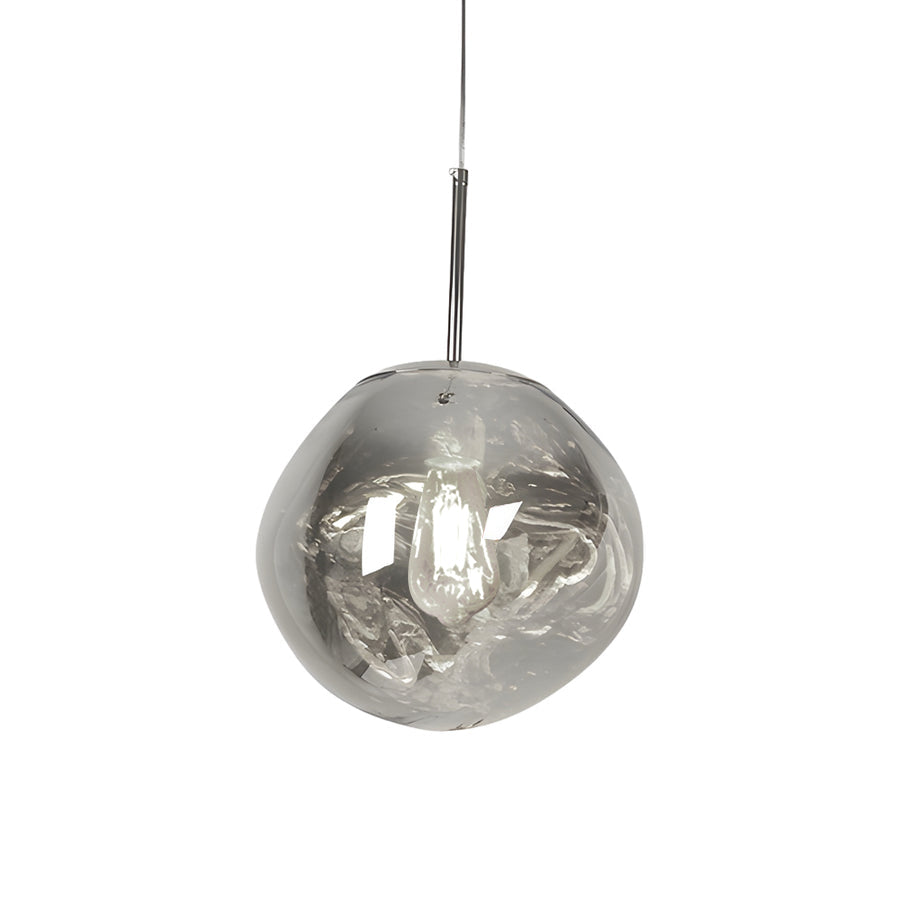 Irregular Lava Glass Ball Post-Modern Pendant Light