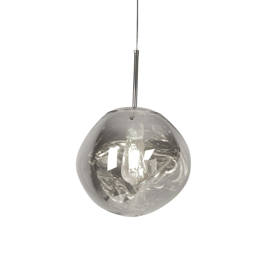 Irregular Lava Glass Ball Post-Modern Pendant Light