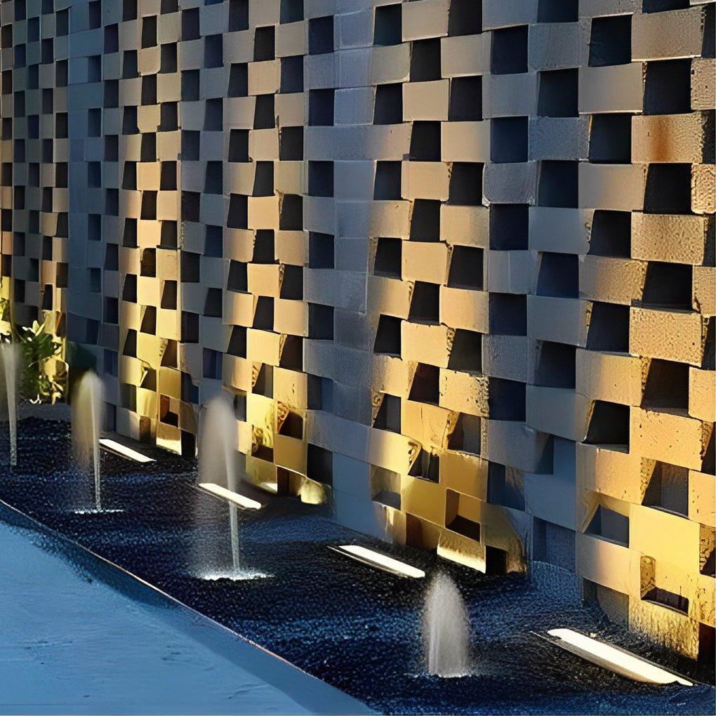 Linear 24V LED Recessed Outdoor Wall Washer