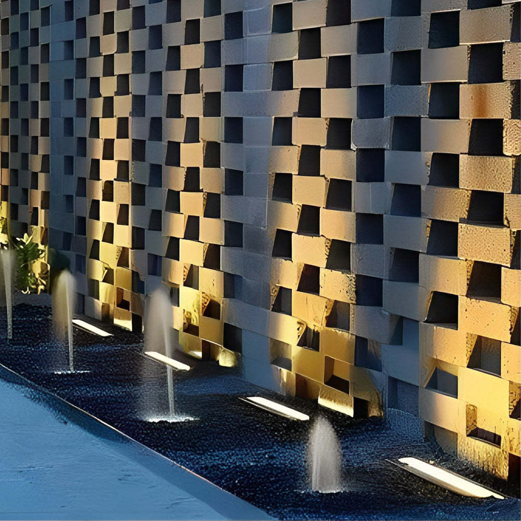 Linear 24V LED Recessed Outdoor Wall Washer