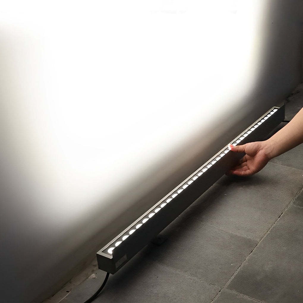 Linear Up LED Outdoor Wall Washer Lights Wall Landscape Lamp with Baffle-Lighom