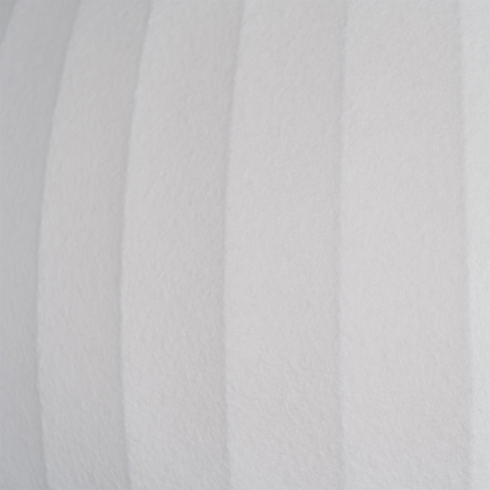 Nordic White Lantern Saucer Pendant Light For Living Room