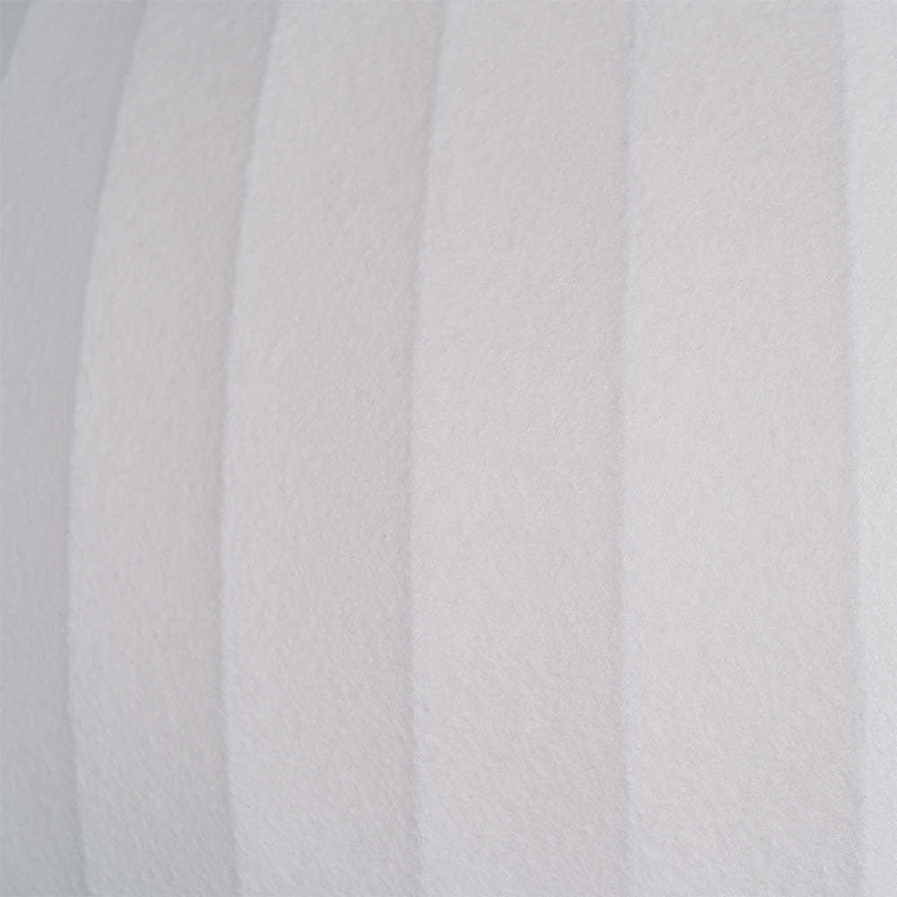 Nordic White Lantern Saucer Pendant Light For Living Room