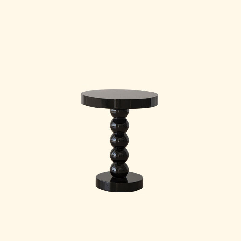 Retro Round Gourd Solid Wood Coffee Table