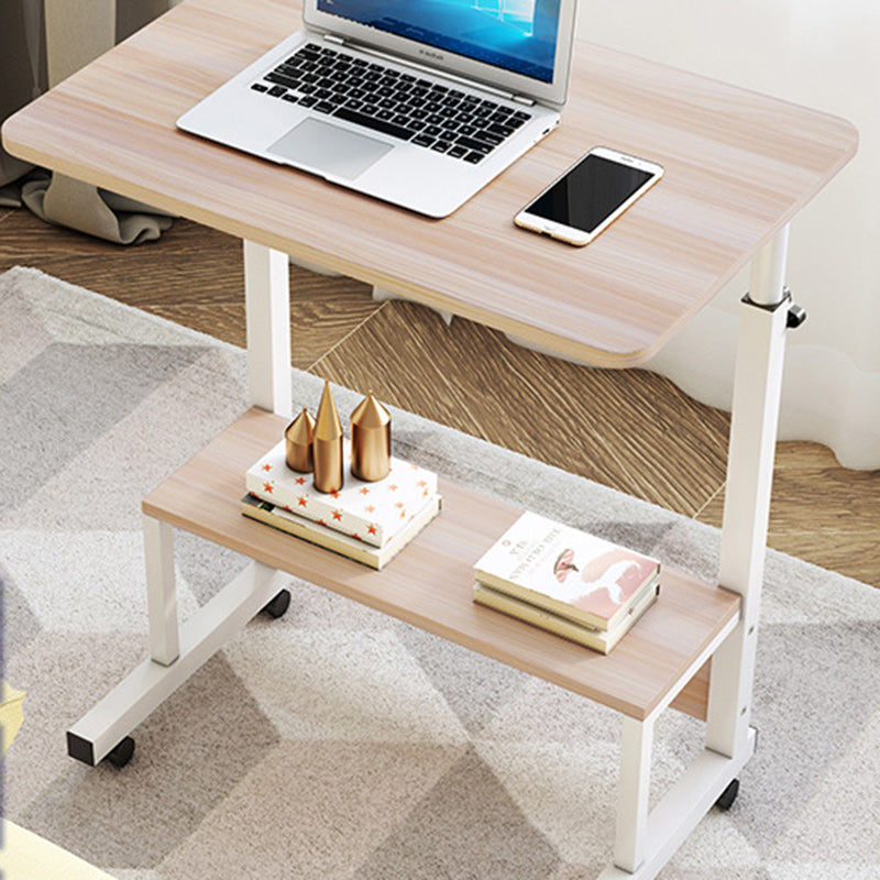 Minimalist Wood Steel Study Side Table
