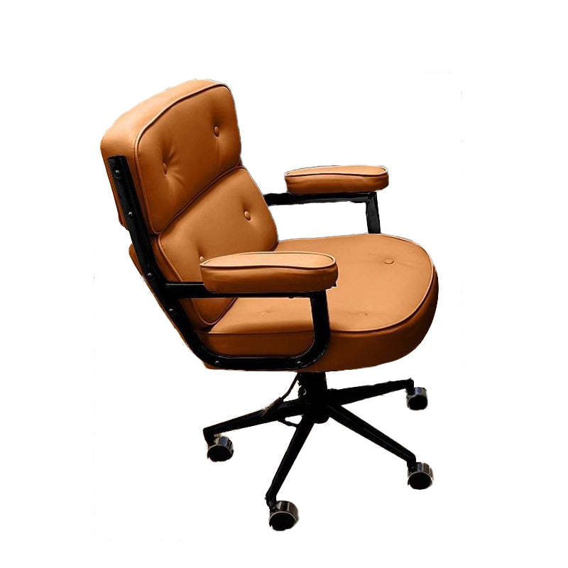 Modern PU Leather Steel Desk Chair
