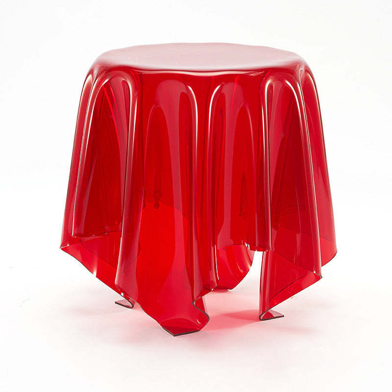 Scandinavian Round Tablecloth Acrylic End Table