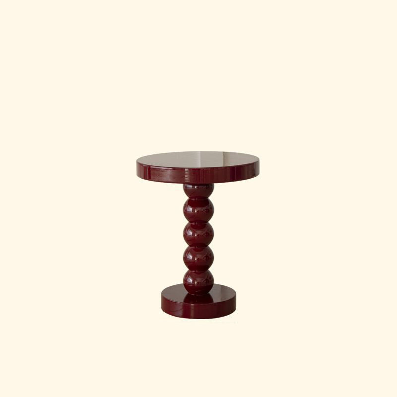 Retro Round Gourd Solid Wood Coffee Table