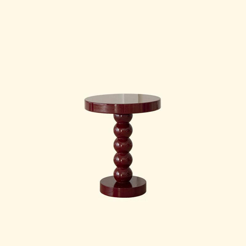 Retro Round Gourd Solid Wood Coffee Table