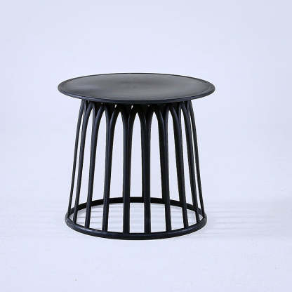 Scandinavian Skeleton Column Side Table