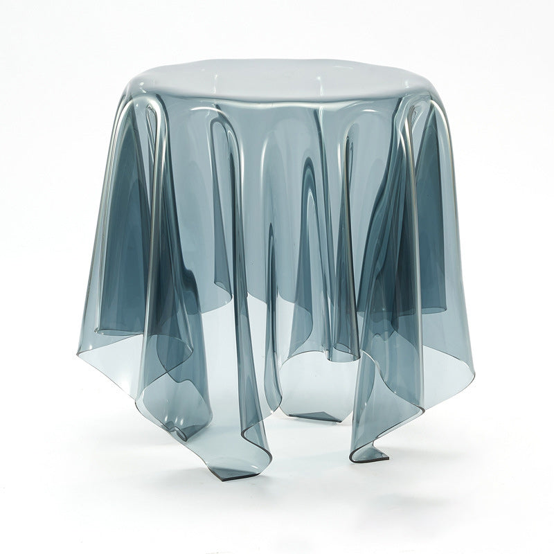 Scandinavian Round Tablecloth Acrylic End Table