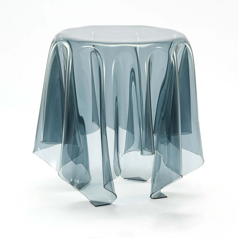 Scandinavian Round Tablecloth Acrylic End Table