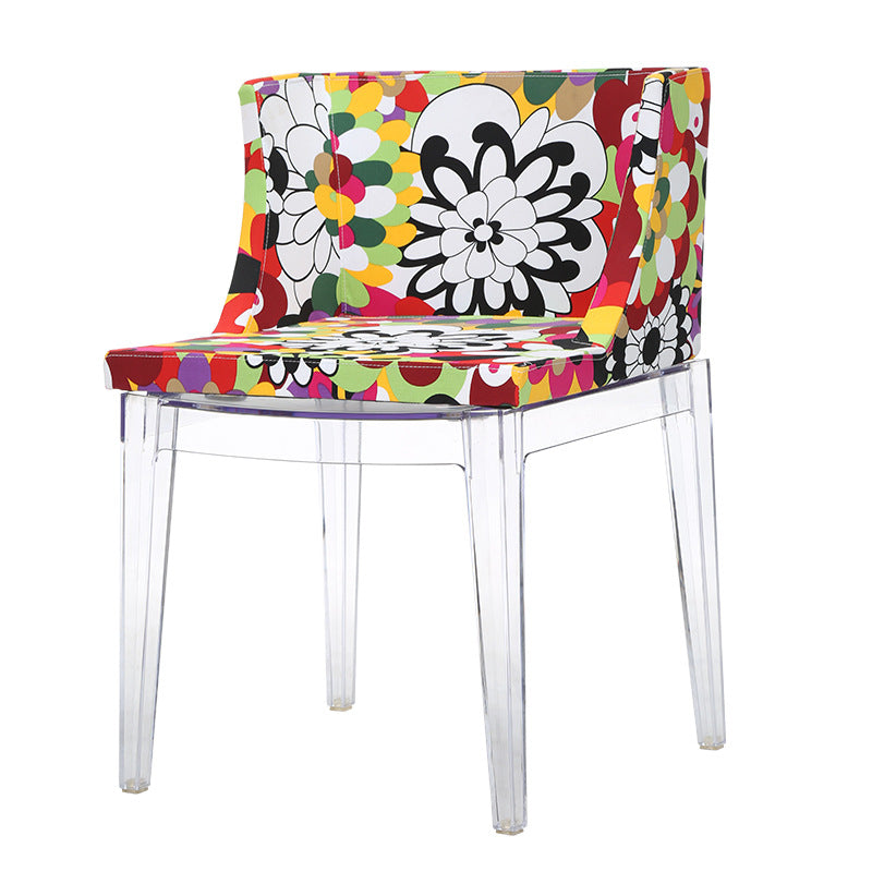 Art Deco Fabric Dining Chair