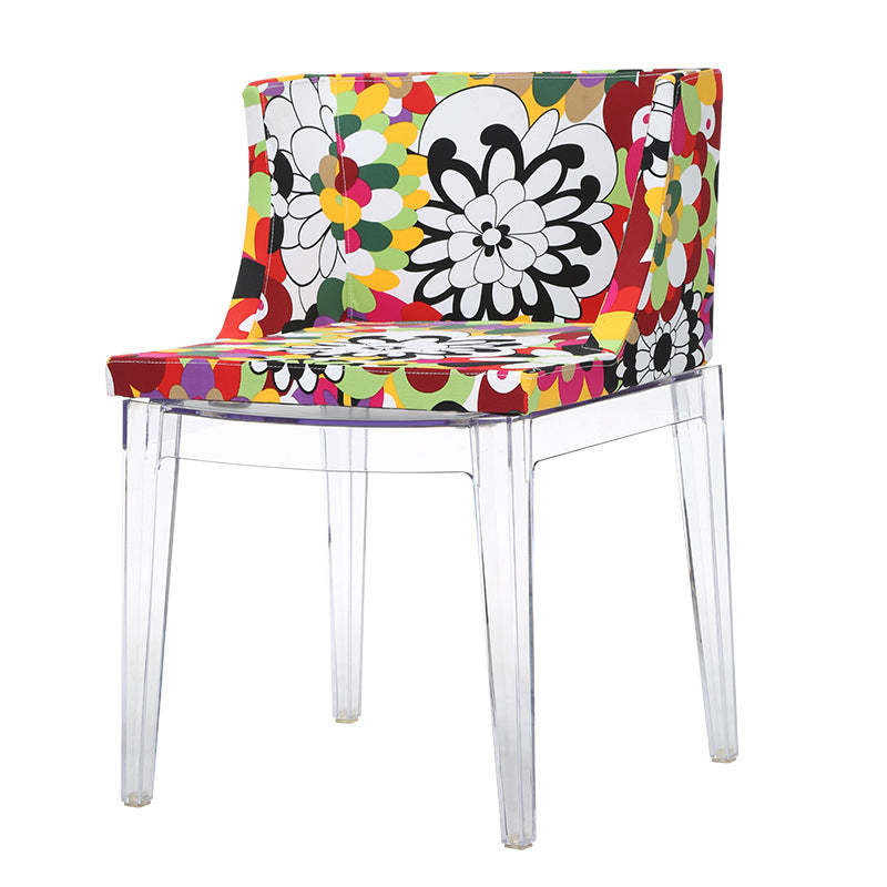 Art Deco Fabric Dining Chair