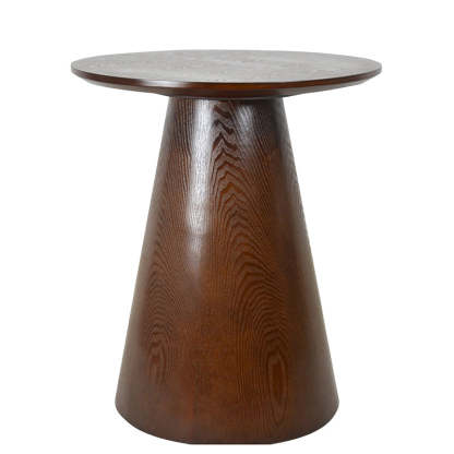 Minimalist Round White Ash Wood Coffee Table