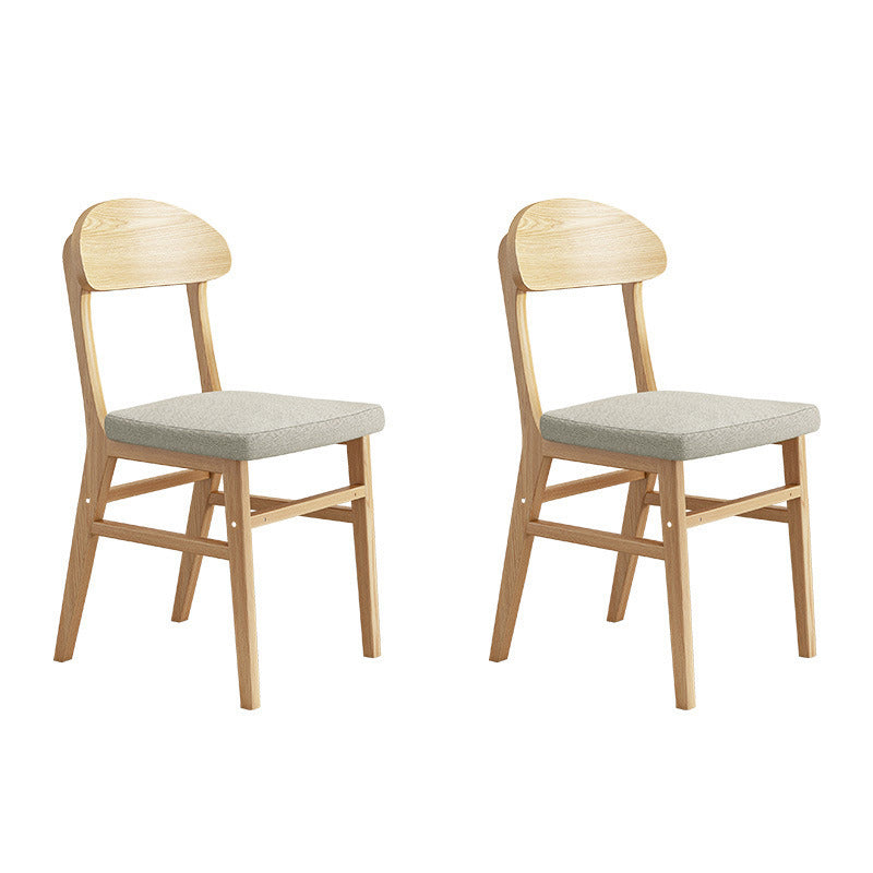 Nordic Wood Elliptical Dining Chair