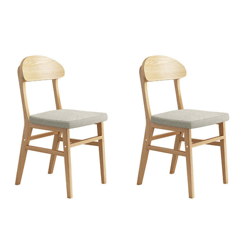 Nordic Wood Elliptical Dining Chair