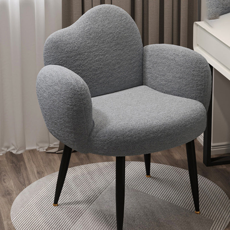 Cloud Nylon Steel Vanity Stool