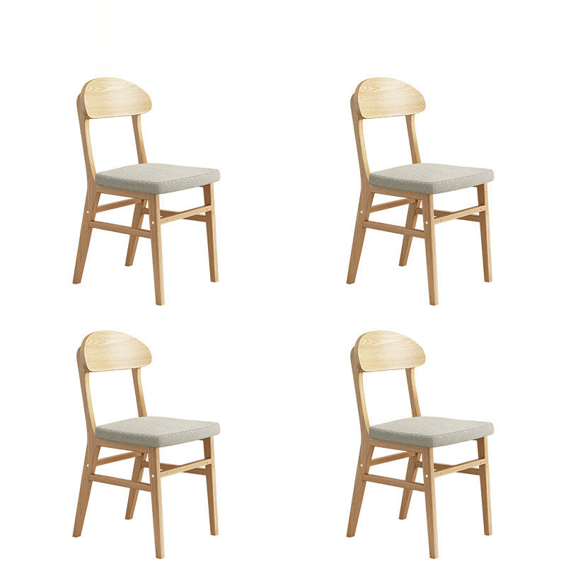 Nordic Wood Elliptical Dining Chair