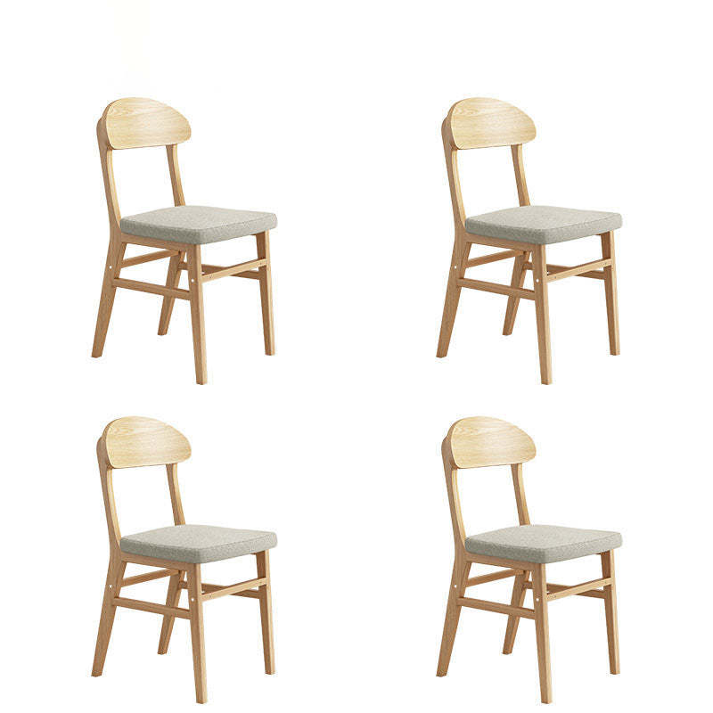 Nordic Wood Elliptical Dining Chair
